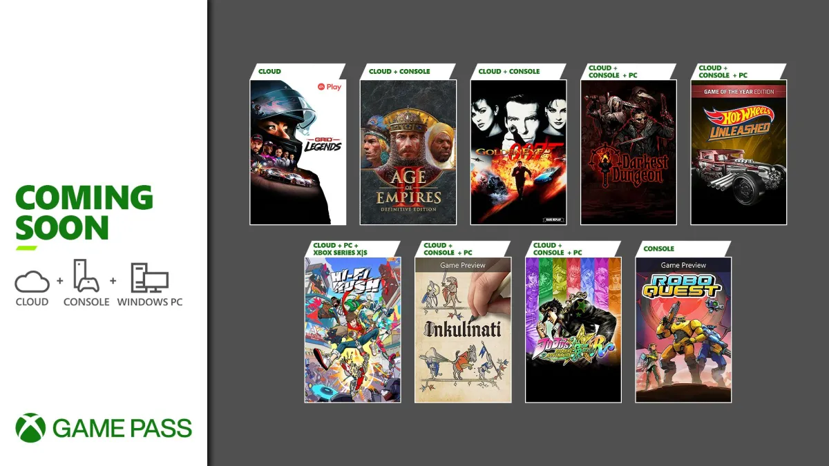 Hi-Fi Rush, Hot Wheels, GoldenEye 007 e mais jogos chegam no Xbox